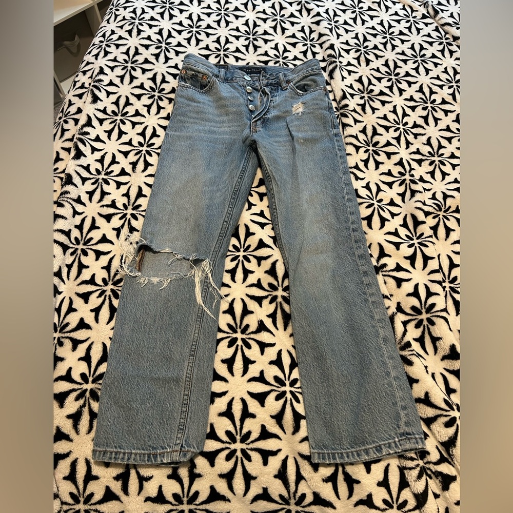 Aéropostale High Rise 90s Straight Jeans